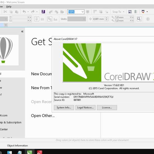 Jual Coreldraw Graphics Suite X7 64 32 Bt Full Version Dengan Serial Number Kab Pasuruan Ditaprints Tokopedia