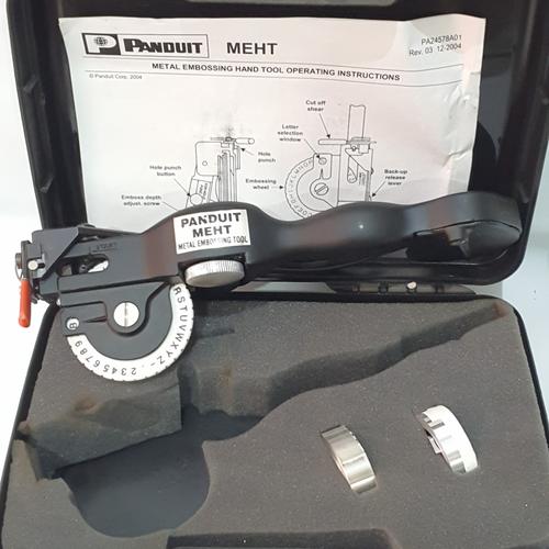 Jual PANDUIT EMHT metal embossing hand tool Jakarta Barat asian