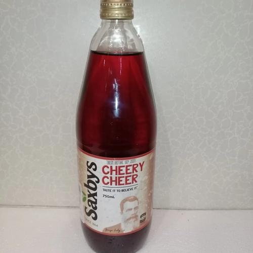 Jual saxbys cheery cheer soft drink 750ml minuman soda rasa ceri cherry