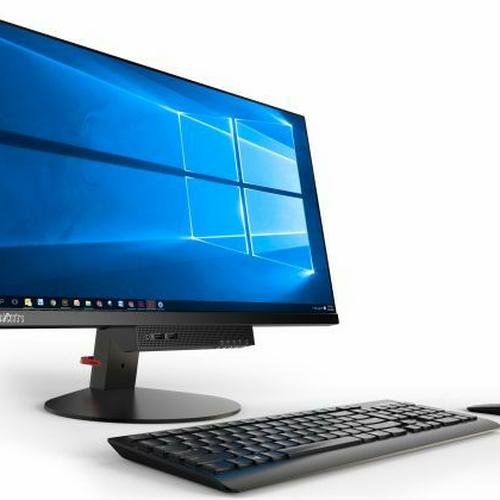 レノボ 超狭枠の24インチ一体型PC i5-8400T 8G/512SSD