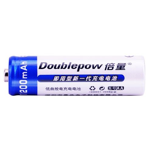 Gambar Satuan Rechargeable Battery AA 1200mAh Baterai Isi Ulang Cas Doublepow - AA 1200mAh dari Hanika Communication Jakarta Barat Tokopedia