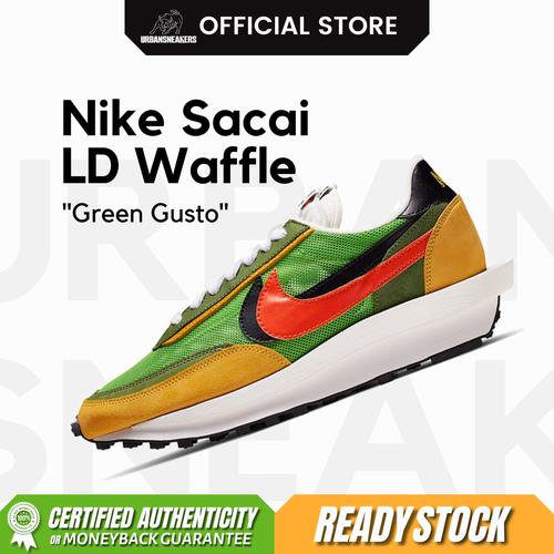 Jual Nike Sacai LD Waffle Green Gusto Original BV0073 300 Kota