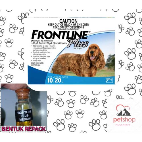 frontline medium dog