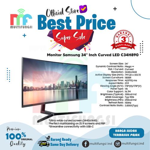 Curved LED C34H890 Garansi Resmi 
