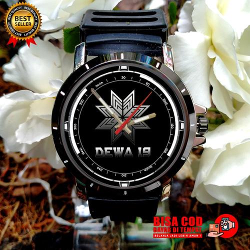 Jual Jam Tangan Pria Logo Dewa 19 Art1 Custom Keren Terbaru - Kab