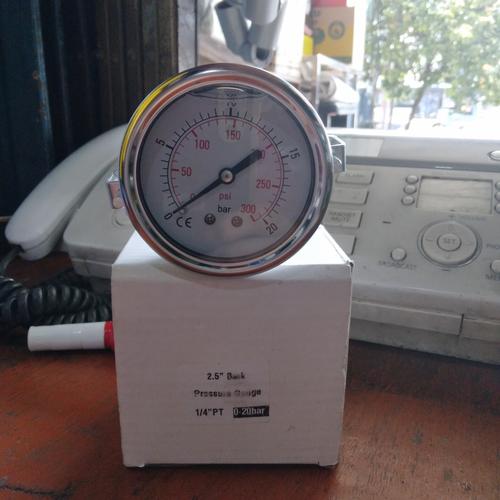 Jual pressure gauge 20 bar stainless Jakarta Pusat zaco mart Tokopedia