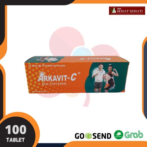 Jual Arkavit C Multivitamin Vitamin C 1 Box 100 Tab - Arkavit C - Kota ...