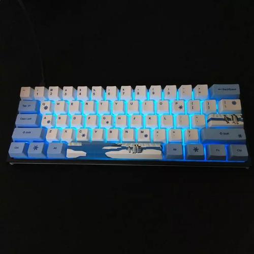 Jual Keycap Keycaps Japan Blue Skye PBT OEM Profile Dye Sublimation ...