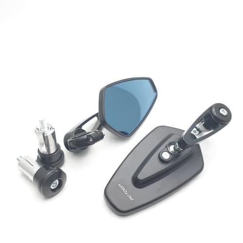 Gambar Spion Jalu Lipat Bar End Oval Cnc Universal Motogp dari saungmotor Kota Depok Tokopedia