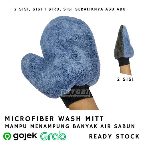Gambar Wash Mitt Microfiber Lembut & Halus Sarung Tangan Cuci Mobil Motor dari Otobi Jakarta Barat Tokopedia