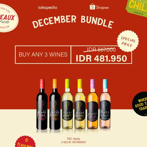 Gambar Plaga Wine December Bundle dari Plaga Wine Jakarta Barat Tokopedia