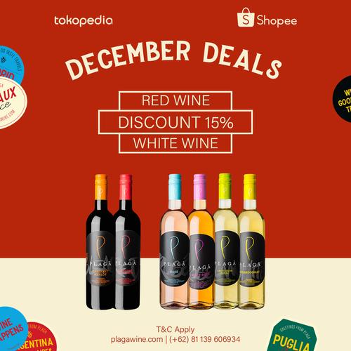 Gambar Plaga Wine December Deals dari Plaga Wine Jakarta Barat Tokopedia