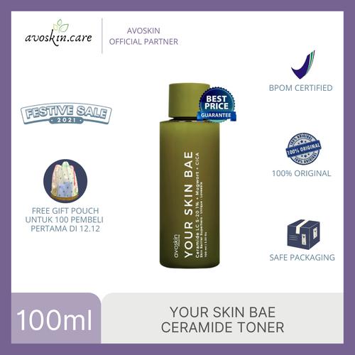 Gambar Avoskin Your Skin Bae Ceramide LC S-20 1% + Mugwort + Cica Toner dari Avoskin Store Bandung Kab. Bandung Barat Tokopedia