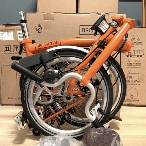 Jual SEPEDA LIPAT BROMPTON M3L SIGNAL ORANGE Kota Administrasi