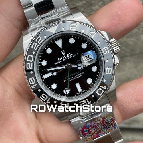 Jual RLX GMT-Master II 126710 LN Black Ceramic SS 904L CLEAN FACTORY 1:1 -  Jakarta Pusat - RD WATCH STORE | Tokopedia