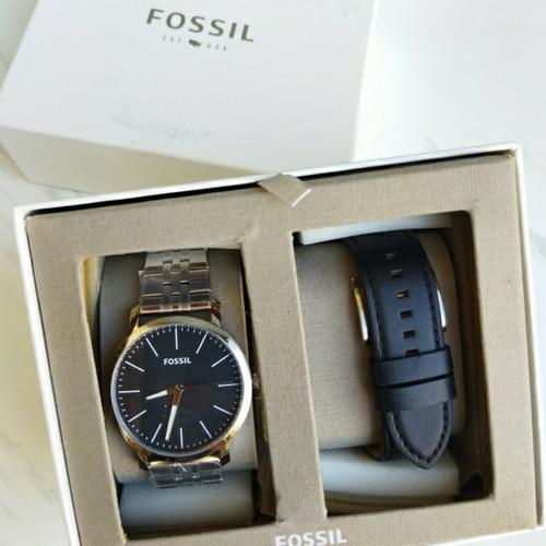 Jual Jam Tangan Pria Set 2 Tali 
