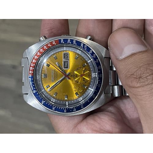 Jual Jam tangan Seiko Pogue Gold Dial Pepsi 6139 - Kota Bandung -  jaminvintage | Tokopedia
