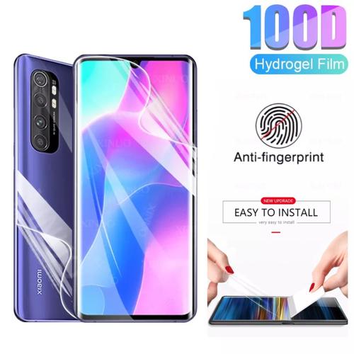 XIAOMI MI NOTE 10 LITE HYDROGEL FRONT 