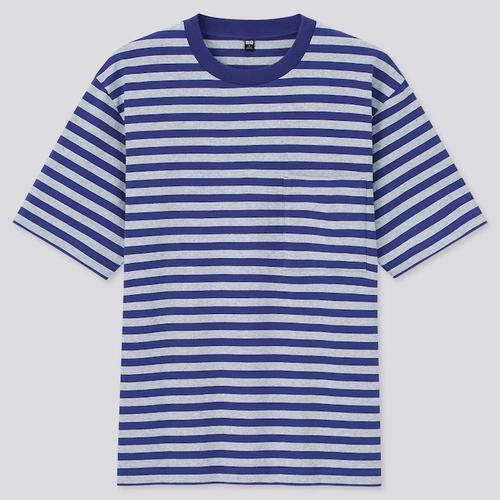 Jual kaos garis uniqlo striped t shirt 
