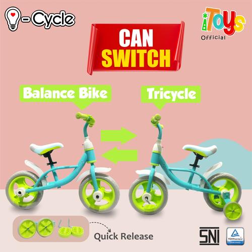 Jual Balance Bike 2 IN 1 i-Cycle (Jolly 