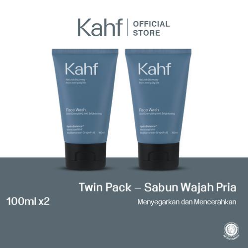 Promo Kahf Skin Energizing & Brightening Face Wash 100 ml Twin Pack