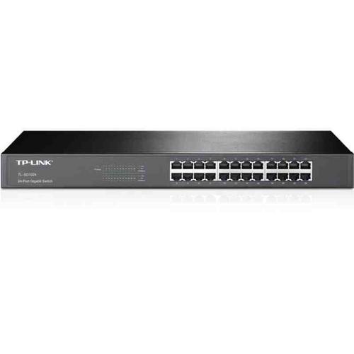 Gambar Network (Device) TPLink 24 port Gb switch 19inch Rack-Mountable steelC dari ArinGoComputer Kota Samarinda Tokopedia