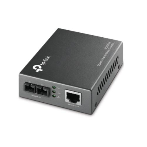 Gambar Network (Device) TPLink Gigabit Multi-mode Media converter MC200CM dari ArinGoComputer Kota Samarinda Tokopedia