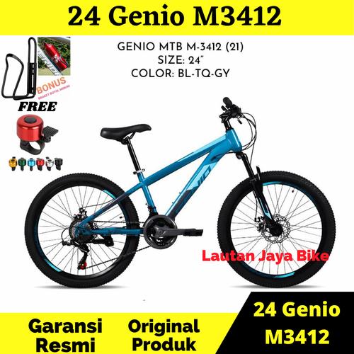 Jual Sepeda Gunung 24 Mtb genio M3412 
