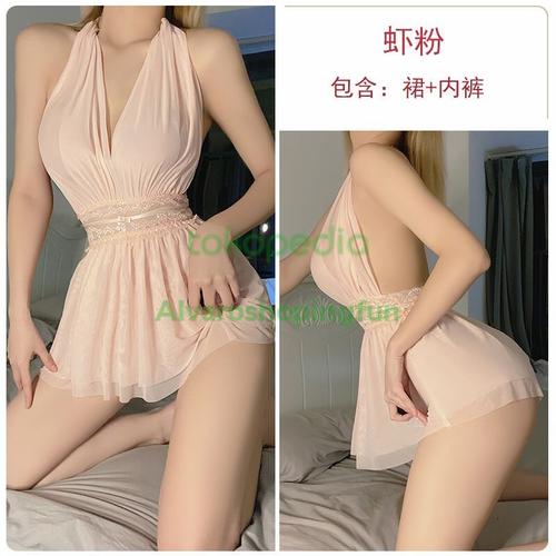 Jual LINGERIES SEXY DRESS MINI V-NECK 