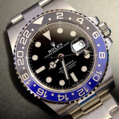 Jual rolex gmt master ii 126710 BLNR 