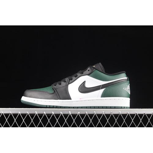 Jual Air Jordan 1 Low Green Toe 553558 