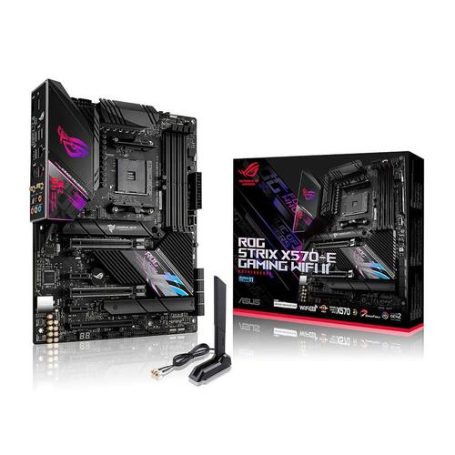 Gambar ASUS ROG STRIX X570-E GAMING (Socket AM4) dari toko expert komputer Jakarta Pusat Tokopedia