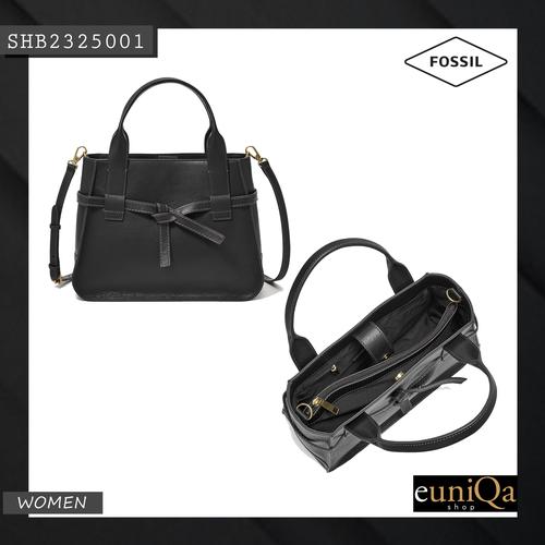 Jual Tas fossil Willow Satchel Black 