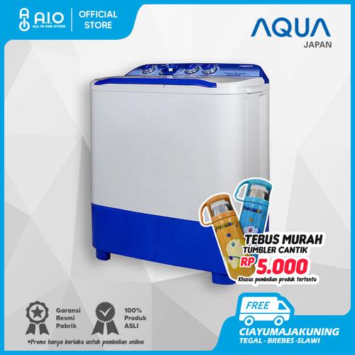 Gambar AQUA MESIN CUCI 2 TABUNG 7 Kg QW-780XT(B) | GRATIS ONGKIR KOTA CIREBON - 780XT dari AIO Store. Kota Cirebon Tokopedia