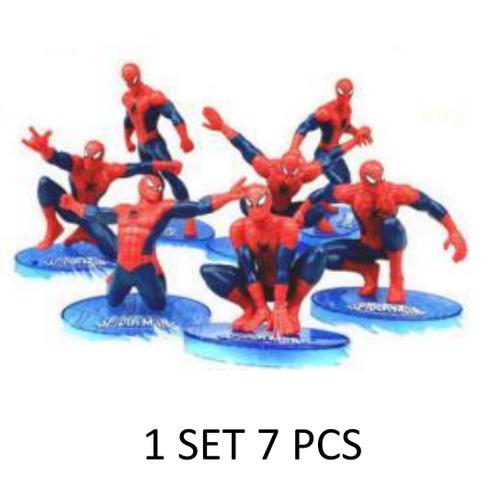 Gambar Topper Spiderman Action Figure Toper Cake Hiasan Kue Karakter dari Shopnitz undefined Tokopedia