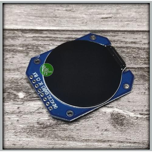 Gambar GC9A01 1.28 Inch Round LCD Module dari Toko Raspberry Pi Kab. Bandung Barat Tokopedia