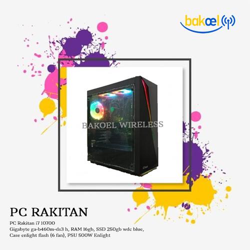 Gambar PC Rakitan i7 10700 dari BakoelWIRELESS Kota Surabaya Tokopedia