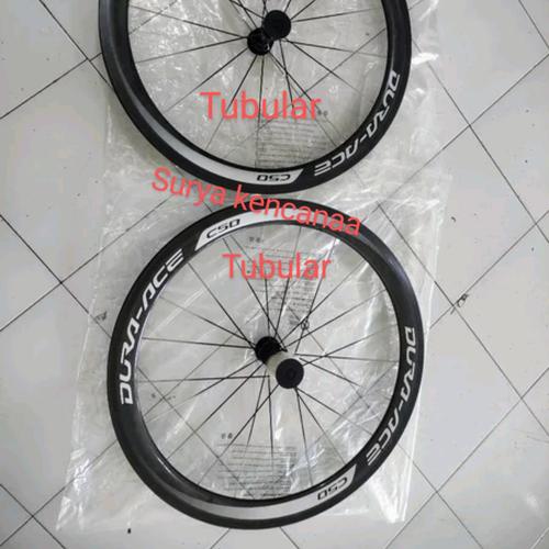 Jual Wheelset DuraAce C50 Tubular 