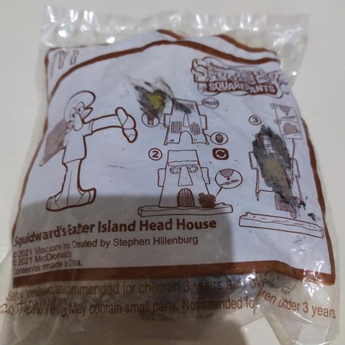 Jual Squidward Easter Island Head House Spongebob Happy Meal MC