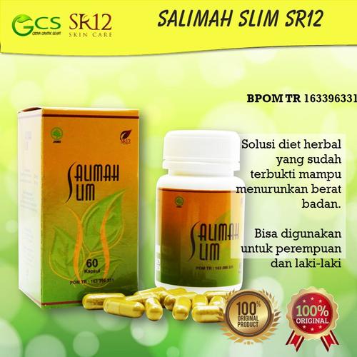 Gambar SALIMAH SLIM SR12 HERBAL/ SUPLEMEN DIET BPOM dari dampo awang Kab. Rembang Tokopedia
