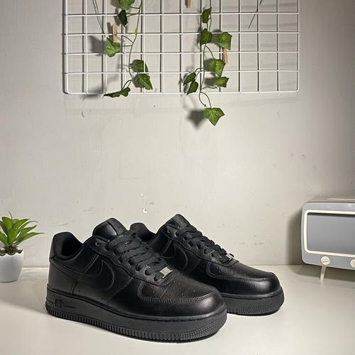 Jual Nike Air Force 1 Triple Black 