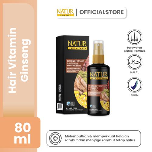 Gambar Natur Hair Vitamin Ginseng 80 ML dari Natur Jakarta Selatan Tokopedia