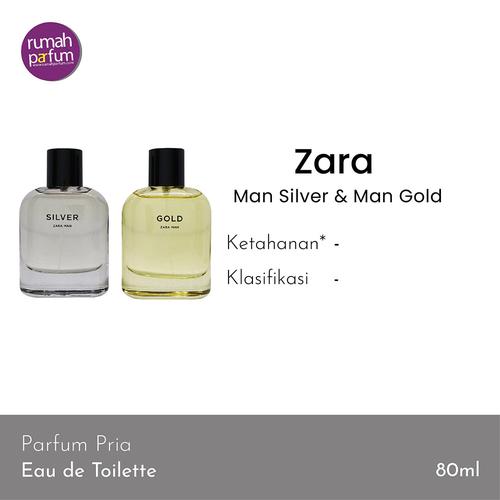 Gambar Zara Man Silver & Man Gold dari Rumah Parfum Jakarta Barat Tokopedia