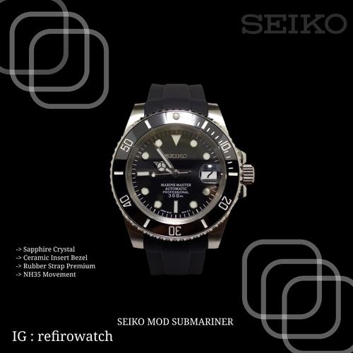 Jual Seiko Mod Submariner NH35 - Kota Malang - Refiro Watch | Tokopedia
