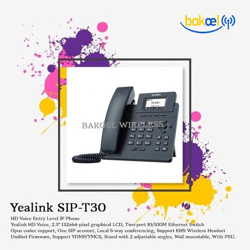Gambar Yealink SIP-T30 dari BakoelWIRELESS Kota Surabaya Tokopedia