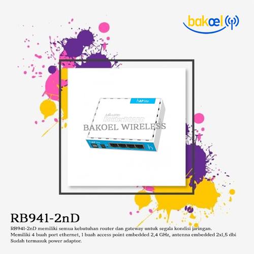 Gambar RB941-2nD dari BakoelWIRELESS Kota Surabaya Tokopedia