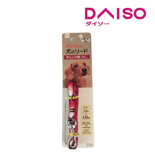Jual Daiso Dogs lead Plaid pattern for small dogs Jakarta Selatan DAISO JAPAN OFFICIAL STORE