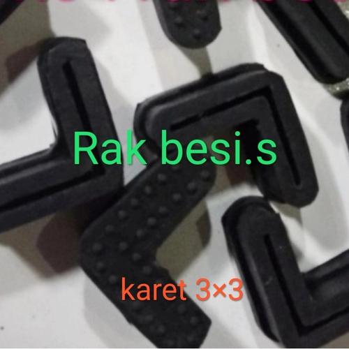 Jual kaki karet rak besi siku 3×3 - Kota Depok - Rak besi. S | Tokopedia