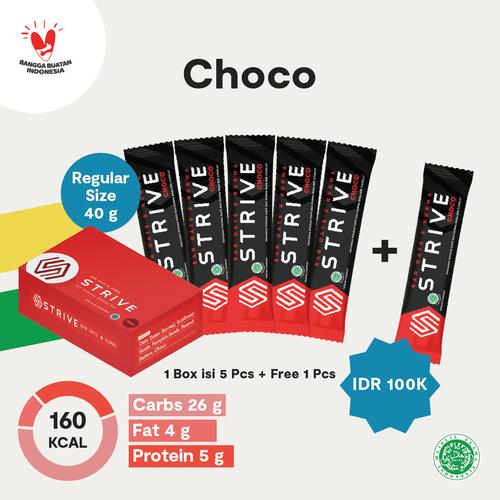 Jual STRIVE Energy Bar Rasa Choco Original 1 Box isi 6 pcs 1 pcs
