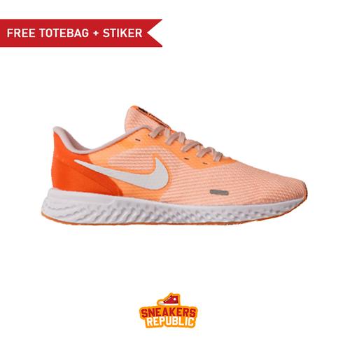 Jual SEPATU NIKE REVOLUTION 5 ORANGE PEACE WHITE SNEAKER WANITA RUNNING ORI  - 36 - Jakarta Selatan - Sneakers Republic | Tokopedia